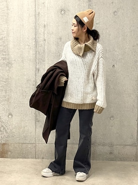 Yasさん（レディース・156cm）の冬コーディネート