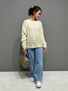 Yasさん（レディース・156cm）の冬コーディネート