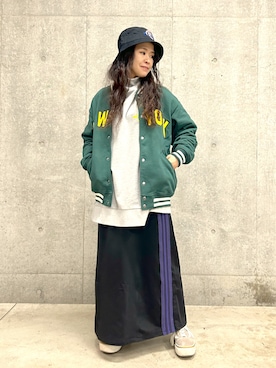 Yasさん（レディース・156cm）の冬コーディネート