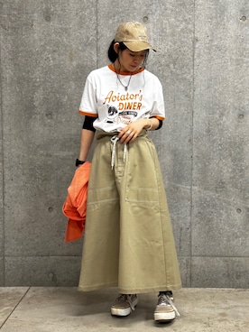 Yasさん（レディース・156cm）の春コーディネート