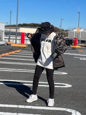 Yasさん（レディース・156cm）の冬コーディネート