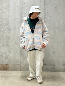 Yasさん（レディース・156cm）の冬コーディネート