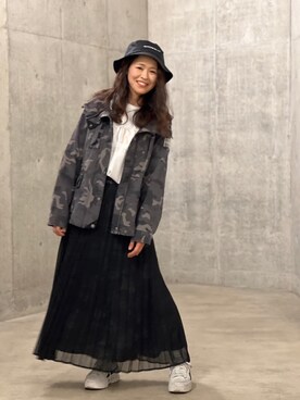 Yasさん（レディース・156cm）の冬コーディネート