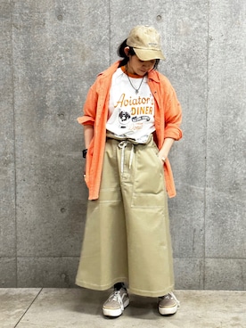 Yasさん（レディース・156cm）の春コーディネート