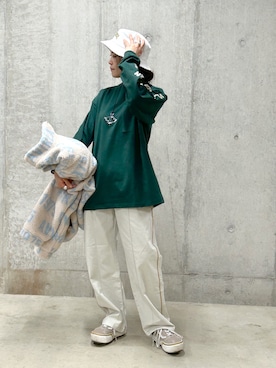 Yasさん（レディース・156cm）の冬コーディネート