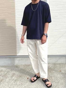 「ベーシック/トラッド」｜KAZUKI YAMADAさん（メンズ・178cm）の夏コーディネート