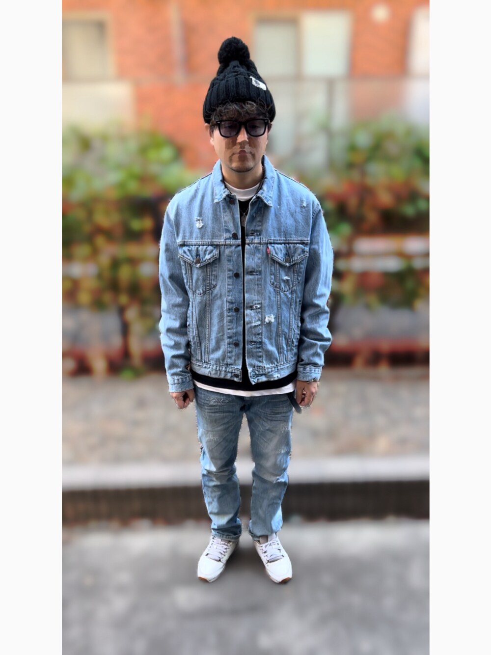 【LEVI’S】 デニムセットアップ 濃紺 デニムジャケット ユーロリーバイス リーバイスデニムセットアップ