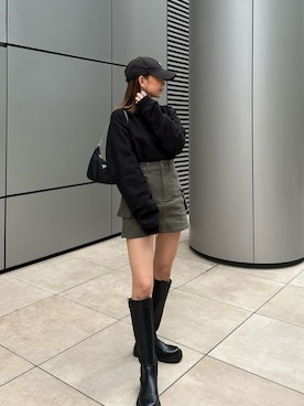 「GAP（ギャップ）のアイテム」を使った、Aya🐾さん（レディース・153cm）の春コーディネート