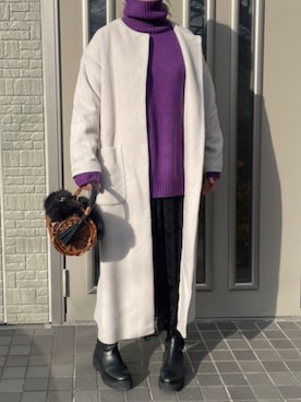 こりんさん（レディース・168cm）の冬コーディネート