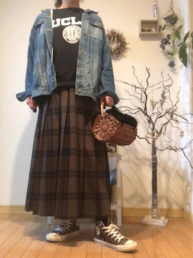 こりんさん（レディース・168cm）の秋コーディネート