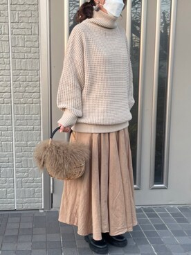 こりんさん（レディース・168cm）の冬コーディネート
