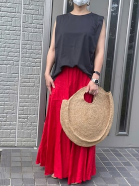 こりんさん（レディース・168cm）の夏コーディネート