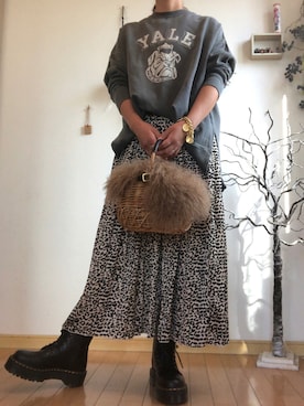 こりんさん（レディース・168cm）の秋コーディネート