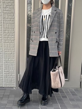 こりんさん（レディース・168cm）の秋コーディネート