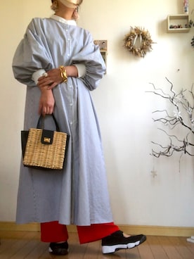 「ごきげんウィーク」｜こりんさん（レディース・168cm）の春コーディネート