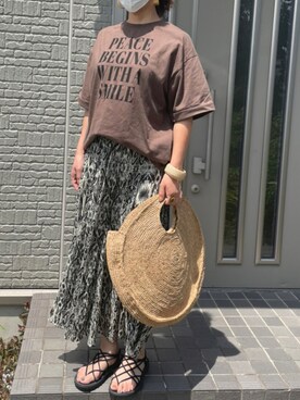 こりんさん（レディース・168cm）の夏コーディネート