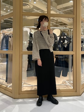 イワサキ カオリさん（レディース・167cm）の夏コーディネート