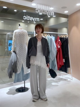 イワサキ カオリさん（レディース・167cm）の春コーディネート