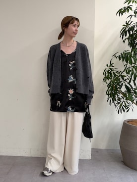 イワサキ カオリさん（レディース・167cm）の夏コーディネート