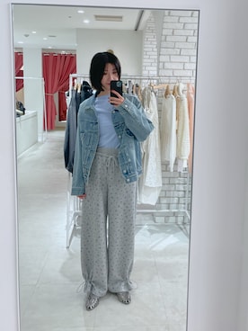 イワサキ カオリさん(レディース・167cm)の冬コーディネート