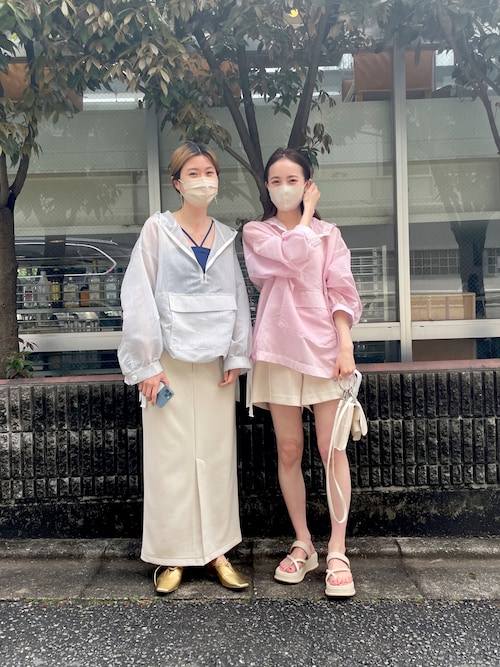 mystic プレスイワサキ カオリさんのパーカーを使った mystic プレスイワサキ カオリさんのパーカーを使った