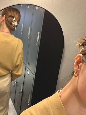 「LIFE's（ライフズ）のアイテム」を使った、momoさん（レディース・170cm）の冬コーディネート