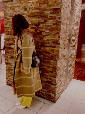 「mystic（ミスティック）のアイテム（その他アウター）」を使った、プチ子さん（レディース・158cm）の春コーディネート