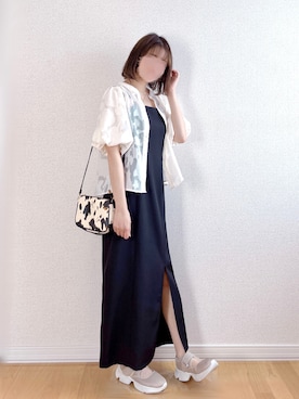 𝚊𝚛𝚒𝚗𝚊ᙏ̤̫͚.* 𖥧⚘さん（レディース・152cm）の夏コーディネート