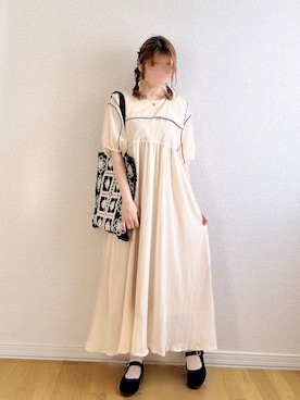 𝚊𝚛𝚒𝚗𝚊ᙏ̤̫͚.* 𖥧⚘さん（レディース・152cm）の夏コーディネート