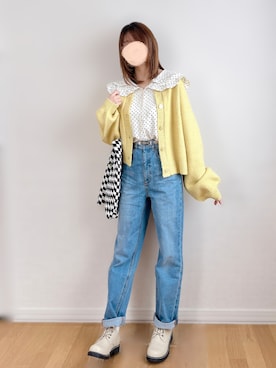 𝚊𝚛𝚒𝚗𝚊ᙏ̤̫͚.* 𖥧⚘さん（レディース・152cm）の春コーディネート