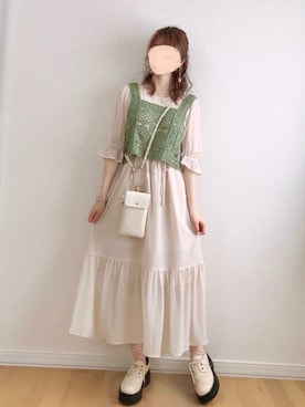 𝚊𝚛𝚒𝚗𝚊ᙏ̤̫͚.* 𖥧⚘さん(レディース・152cm)の春コーディネート