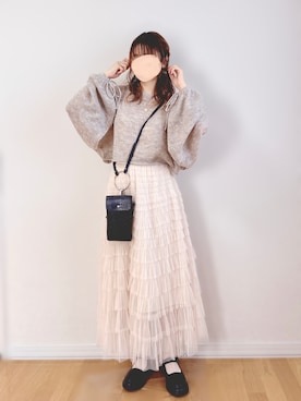 𝚊𝚛𝚒𝚗𝚊ᙏ̤̫͚.* 𖥧⚘さん(レディース・152cm)の秋コーディネート