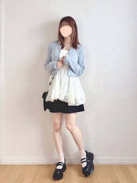 「アイテム（PC・スマホグッズ/家電）」を使った、𝚊𝚛𝚒𝚗𝚊ᙏ̤̫͚.* 𖥧⚘さん（レディース・152cm）の秋コーディネート