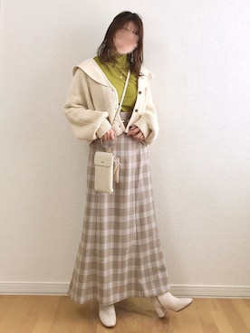 𝚊𝚛𝚒𝚗𝚊ᙏ̤̫͚.* 𖥧⚘さん（レディース・152cm）の冬コーディネート