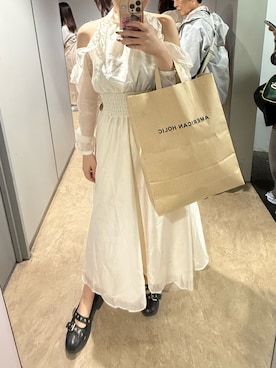 「GRL（グレイル）のアイテム（ワンピース/ドレス）」を使った、aさん（レディース・165cm）の春コーディネート