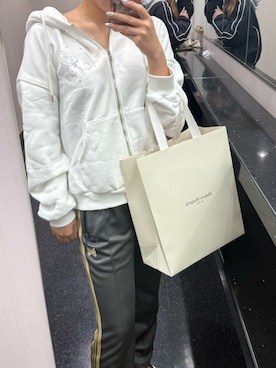 「Needles（ニードルス）のアイテム（その他パンツ）」を使った、aさん（レディース・165cm）の秋コーディネート