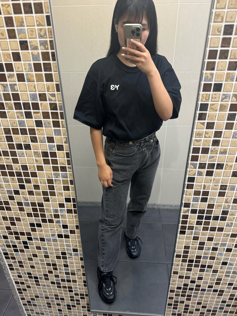 Y-3（ワイスリー）の「M HEAVY COMPACT JERSEY SS TEE（Tシャツ