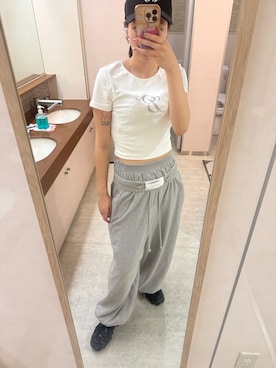 「AMIRI(アミリ)のアイテム」を使った、aさん(レディース・165cm)の夏コーディネート