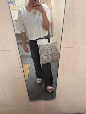 「アイテム（その他）」を使った、aさん（レディース・165cm）の夏コーディネート
