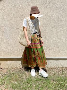 hana.さん（レディース・165cm）の夏コーディネート