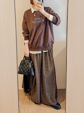 hana.さん(レディース・165cm)の冬コーディネート