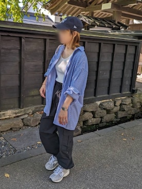 「New Balance」｜SAeさん（レディース・157cm）の秋コーディネート