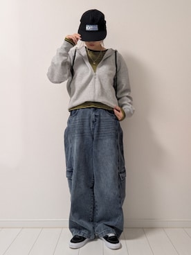 HEMIさん（レディース・157cm）の冬コーディネート