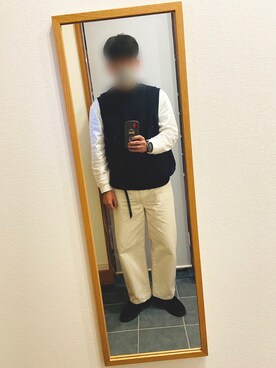 「PG（ピージー）のアイテム」を使った、ラスティーさん（メンズ・178cm）の春コーディネート