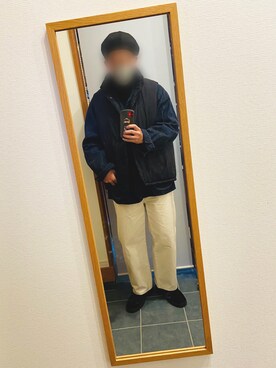 「PG（ピージー）のアイテム（その他シューズ）」を使った、ラスティーさん（メンズ・178cm）の冬コーディネート