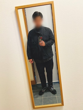 「ランニングシューズ」｜「UNIQLO（ユニクロ）のアイテム」を使った、ラスティーさん（メンズ・178cm）の秋コーディネート