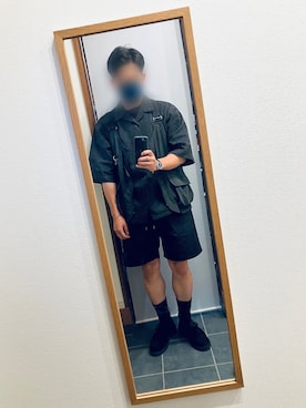 「PG（ピージー）のアイテム」を使った、ラスティーさん（メンズ・178cm）の夏コーディネート