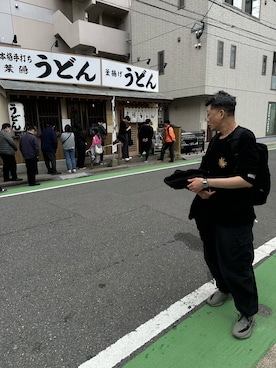 「アイテム（アナログ腕時計）」を使った、俊彥君さん（メンズ・179cm）の冬コーディネート