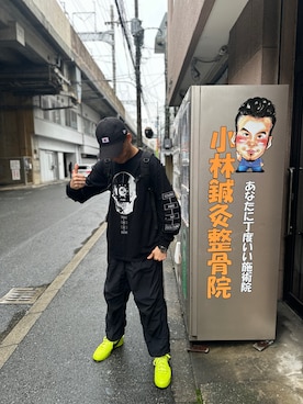 「PIAGET（ピアジェ）のアイテム」を使った、俊彥君さん（メンズ・179cm）の冬コーディネート