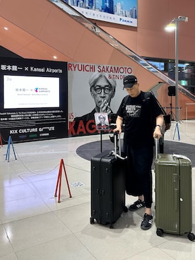 「Yohji Yamamoto（ヨウジヤマモト）のアイテム」を使った、俊彥君さん（メンズ・179cm）の秋コーディネート
